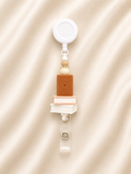 Book Lover Retractable Badge Reel