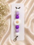 🌼💜 Purple Daisy Lanyard