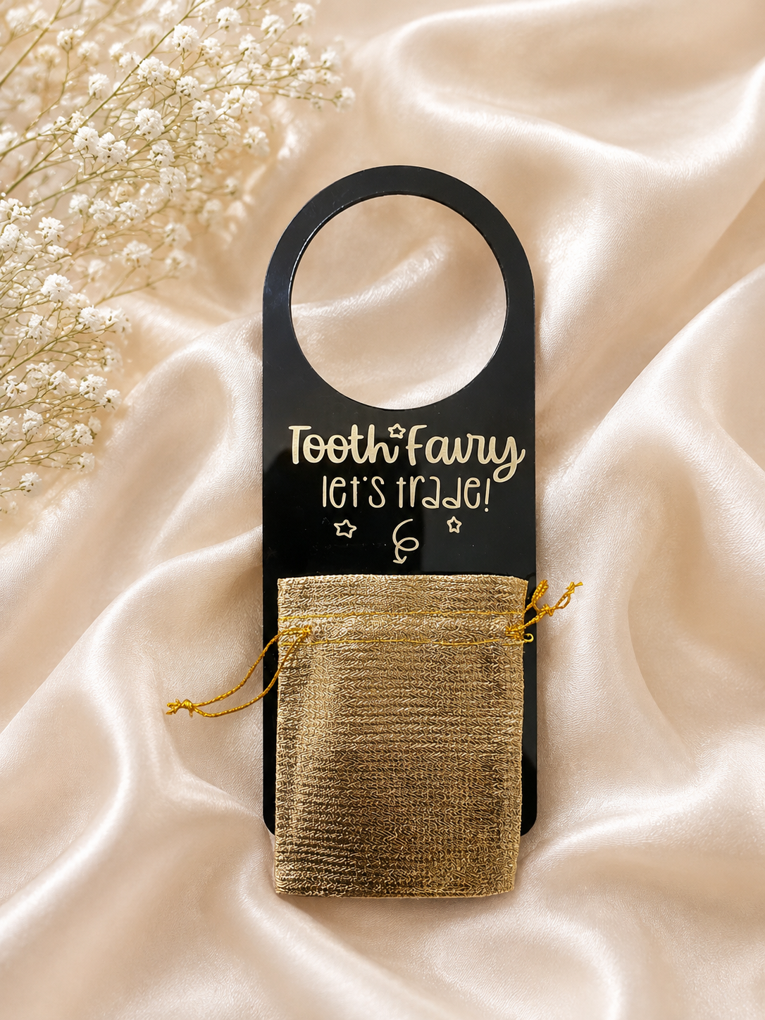 🧚 Tooth Fairy “Let’s Trade!” Door Hanger