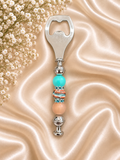 ✨ Turquoise Sunset Beaded Bottle Opener