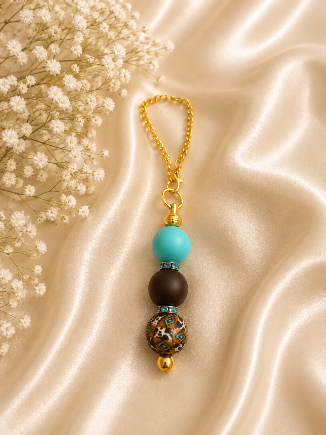🤎 Turquoise Western Water Bottle Handle Chain