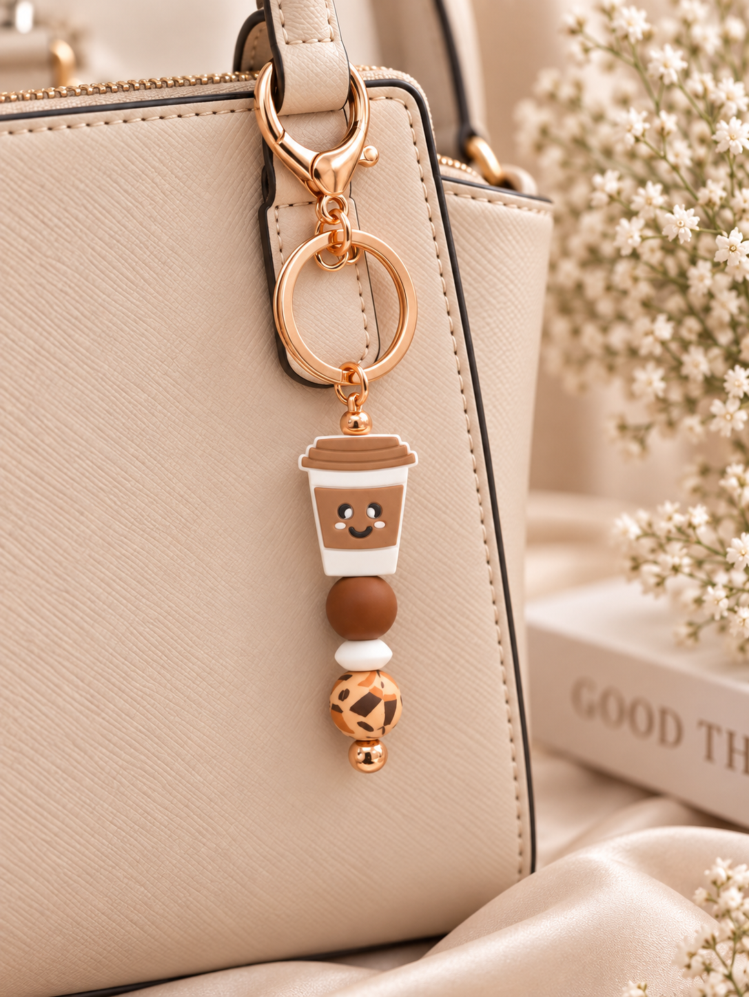 ☕ Coffee Lover Keychain