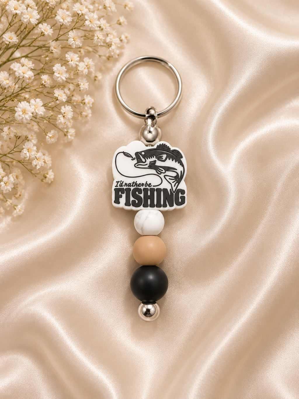 🎣 I’d Rather Be Fishing Keychain