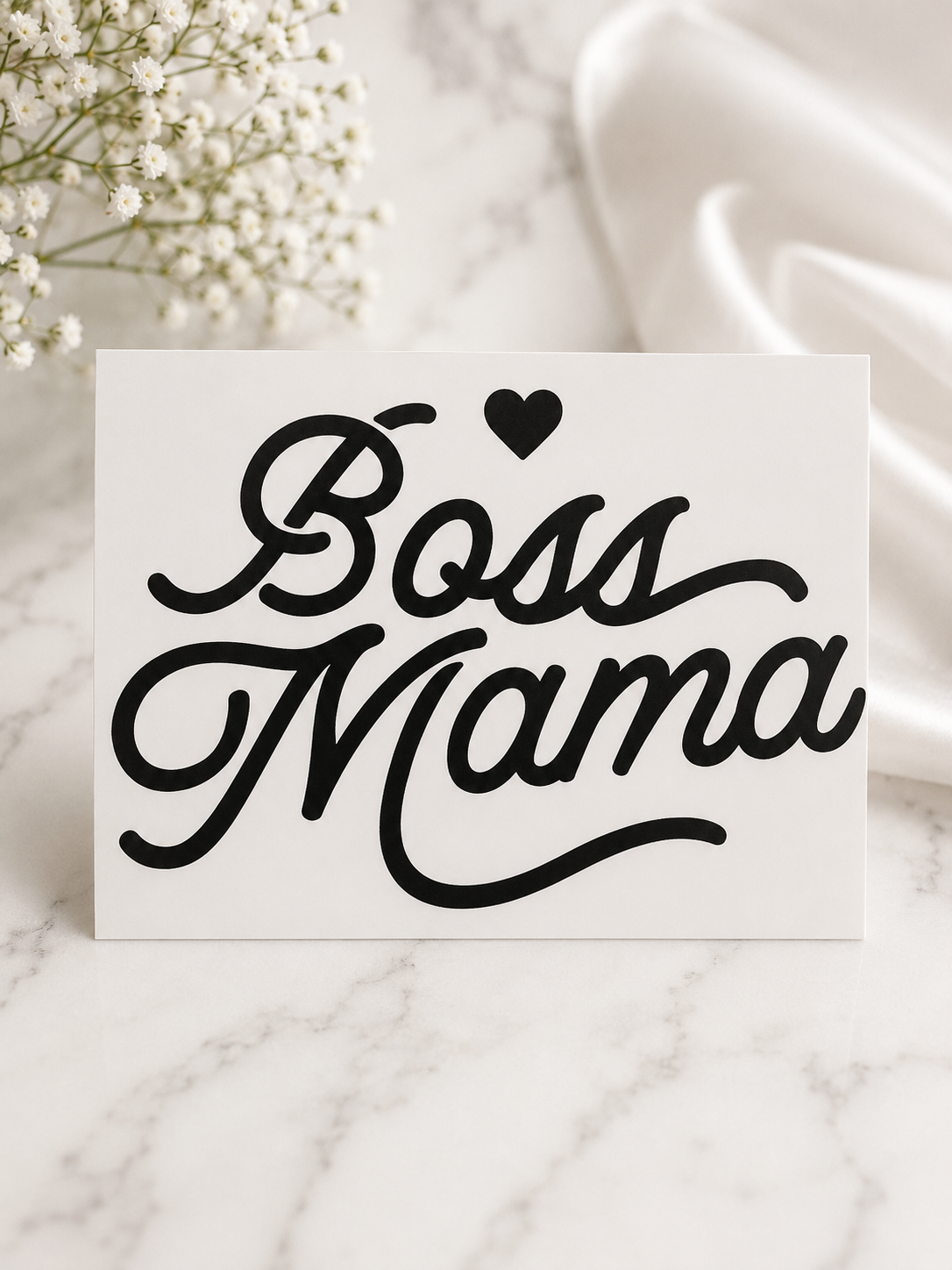 Boss Mama Car Decal