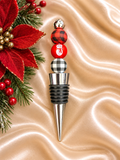 🎄 Christmas Snowman Wine Bottle Stopper
