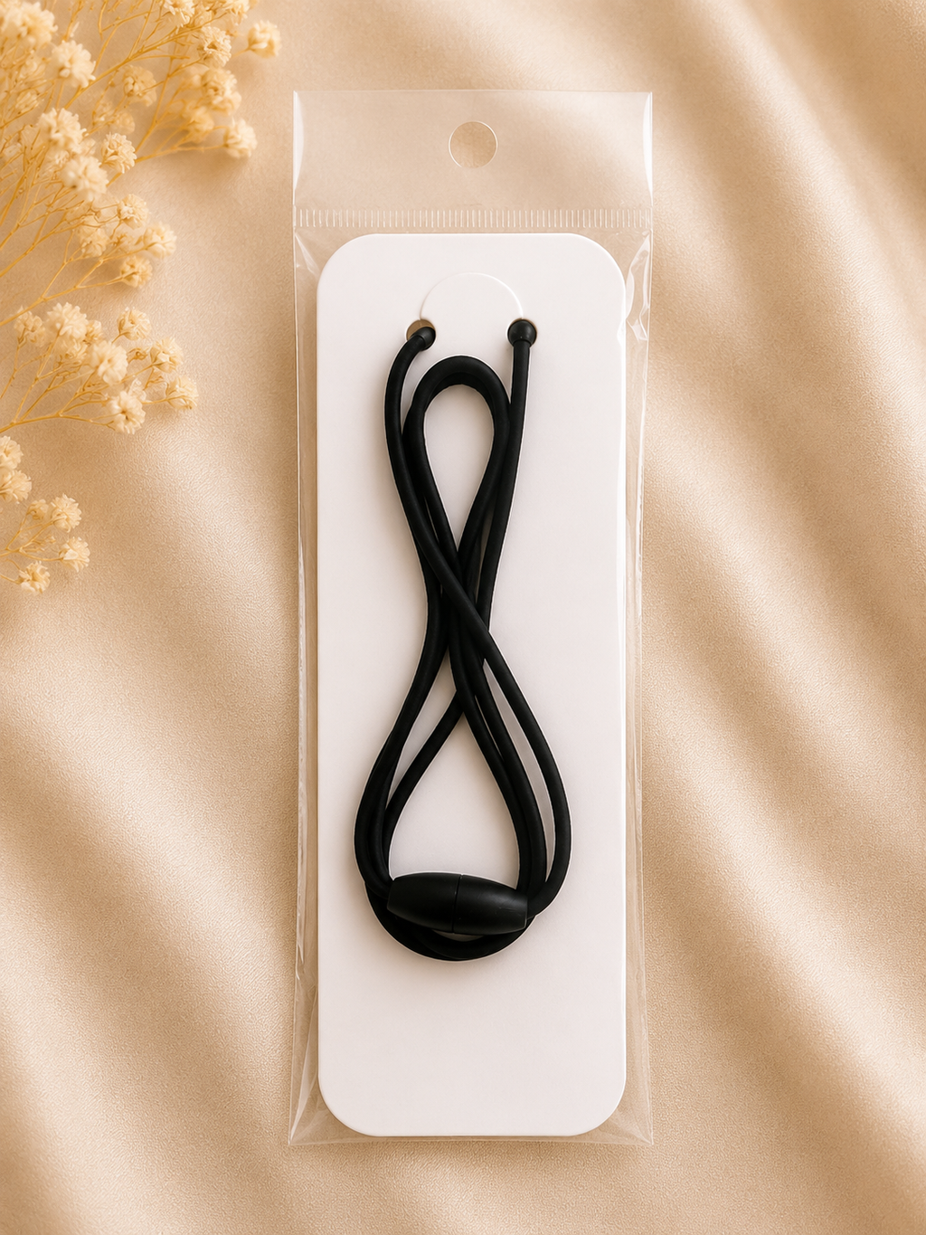 Bubble Tea Silicone Beaded Lanyard