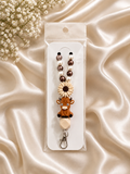 Highland Cow Silicone Bead Lanyard