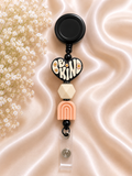 🌸 Be Kind Retractable Badge Reel