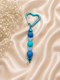 💙 Blue Hearts Keychain