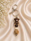 🐮 Chocolate Highland Cow Keychain 🤎✨