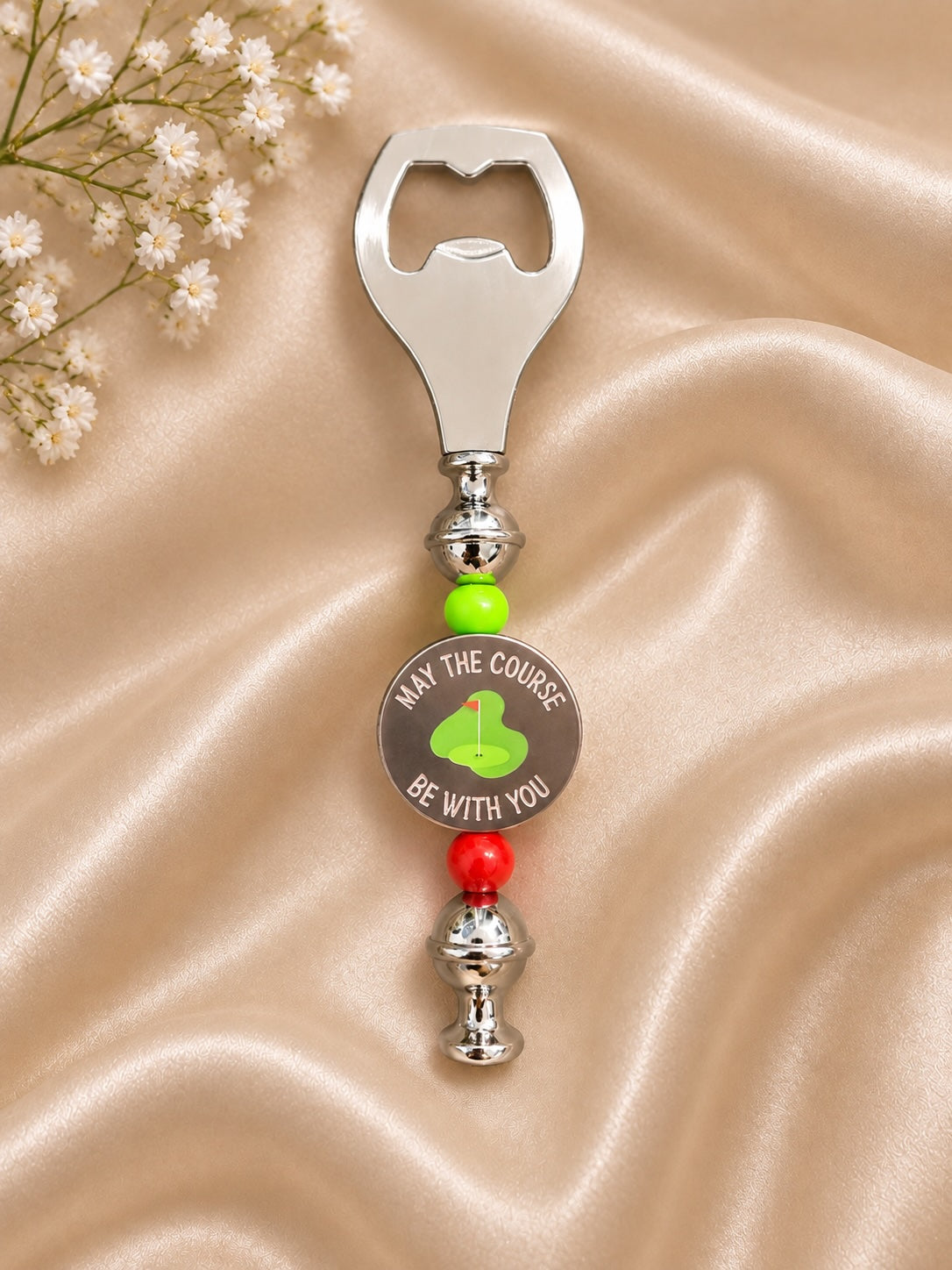 ⛳ May The Course Be With You Bottle Opener