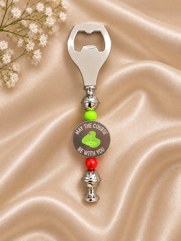 ⛳ May The Course Be With You Bottle Opener